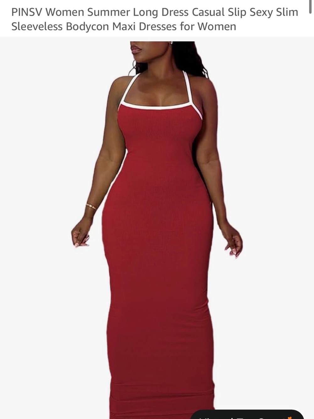 Red Maxi Dress